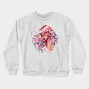 Goddess of Flower Crewneck Sweatshirt